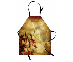 Retro Flower Chamomile Apron