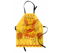 Bohemian Thai Elephant Apron