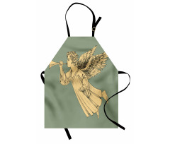 Flying Angel Art Apron