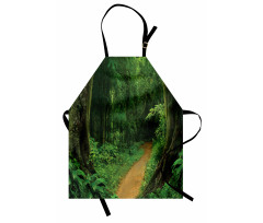 Jungle Forest Trees Apron