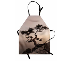 Lonely Juniper Tree Fall Apron