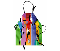 Football Soccer Modern Apron