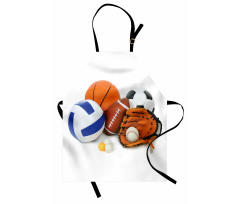Ping Pong Volleyball Apron