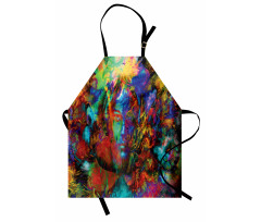 Woman Face Spirit Apron