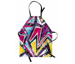 Geometric Diamond Apron