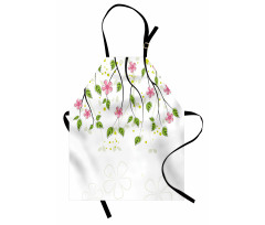 Branch with Flowers Apron
