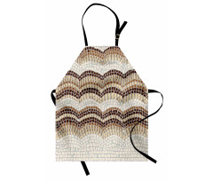 Antique Mosaic Effect Apron