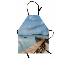 Wooden Bridge to Sea Apron