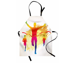 Silhouette Winner Man Apron