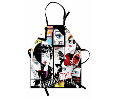 Modern Fashion Girl Apron