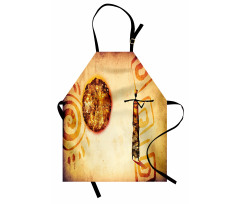 Brown Tribe Art Apron