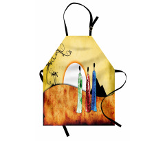 Tribe Facing Sunrise Apron