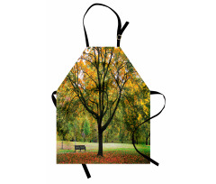 Autumn Park Leaves Nature Apron