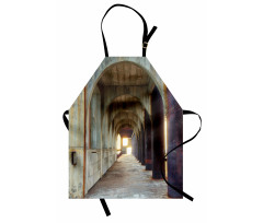 Corridor Concrete Rustic Apron