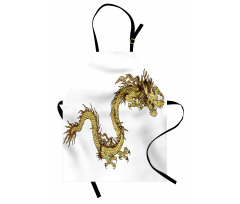 Fire Dragon Astrology Apron