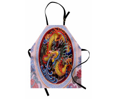 Chinese Dragon Mythical Apron