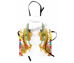 Dragon Oriental Culture Apron