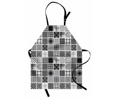 Plaid Patchwork Retro Apron