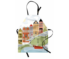 Quaint Village Street Apron