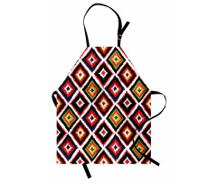 Vintage Folk Border Apron