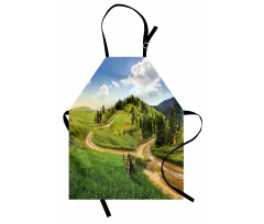 Hillside Meadow Trees Apron