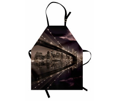 USA America Skyline Apron