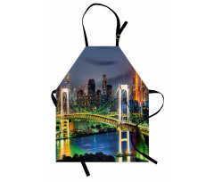 Tokyo Skyline Japanese Apron