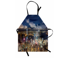 Night View Hong Kong Apron