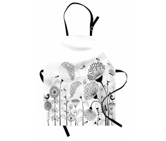 Blooming Flower Bee Apron