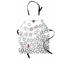 Wedding Heart Shape Apron