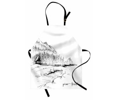 Pine Forest Countryside Apron