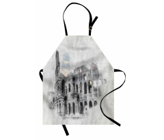 Colosseum Rome Sketch Apron