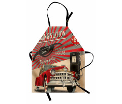 Retro Poster Effect Apron