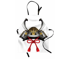 Samurai Kabuto Mask Apron