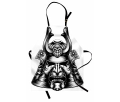 Samurai Mask Martial Apron