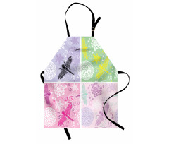 Dragonflies Dandelion Apron