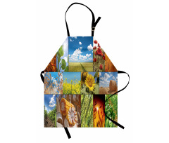 Sunflower Corn Wheat Apron