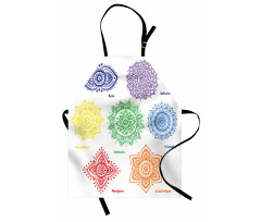 Colorful Chakra Apron