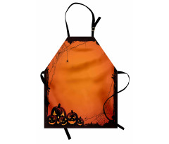 Halloween Pumpkin Scary Apron