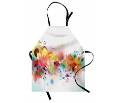 Psychedelic Autumn Season Apron