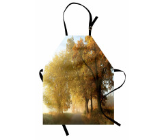 Autumn Morning Scenic Apron