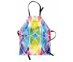 Rainbow Grunge Apron