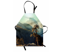 Misty Morning Yosemite Apron