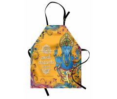 Asian Ancient Ceremony Figure Apron