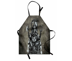 Elephant Ethnic Figure Apron