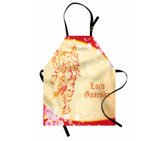 Elephant Pink Blossoms Apron