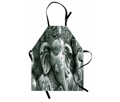 Elephant Boho Eastern Apron