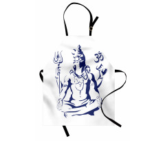 Sacred Ritual Lotus Pose Apron