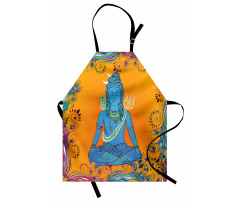 Cobra Mandala Paisley Apron