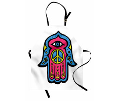 Hippie Boho Hand Fatima Apron